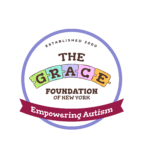 Logo of The GRACE Foundation Empowering Autism, established in 2000.